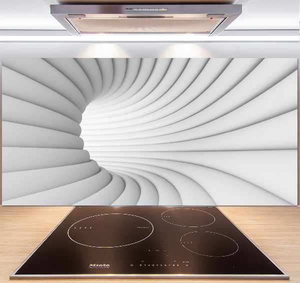 Splashback panel for kitchen Tunnel abstraction