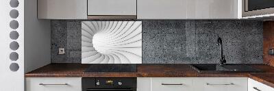 Splashback panel for kitchen Tunnel abstraction