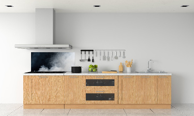 Kitchen splashback White