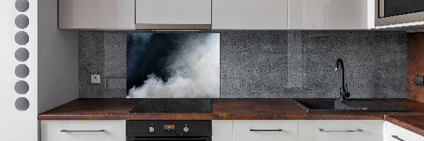 Kitchen splashback White