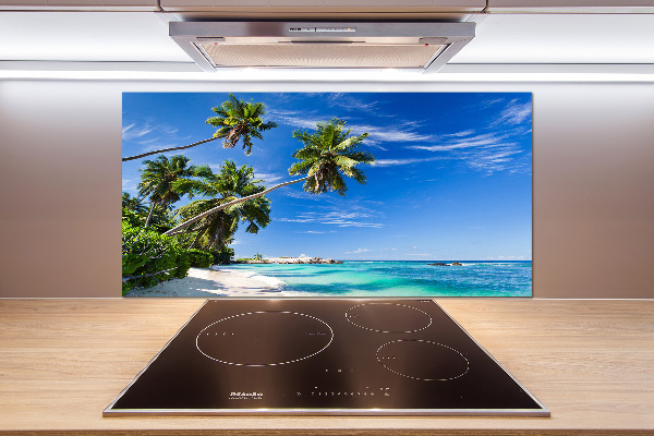 Cooker splashback Tropical beach