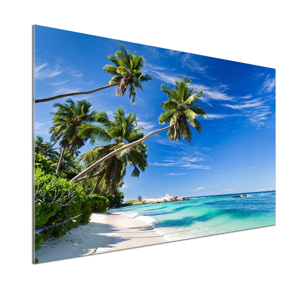 Cooker splashback Tropical beach