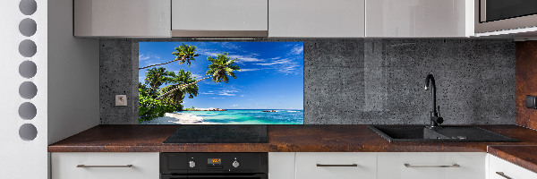 Cooker splashback Tropical beach