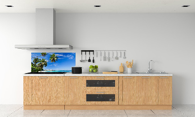 Cooker splashback Tropical beach