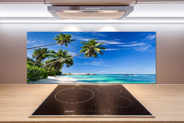 Cooker splashback Tropical beach