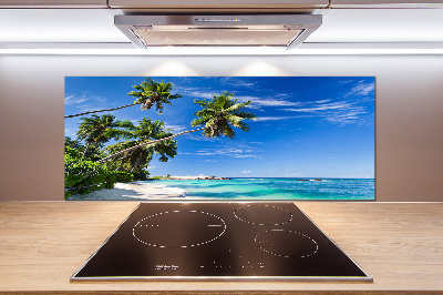 Cooker splashback Tropical beach