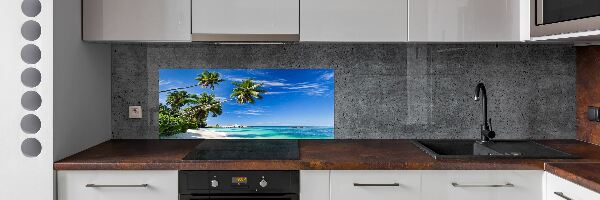 Cooker splashback Tropical beach