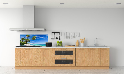 Cooker splashback Tropical beach