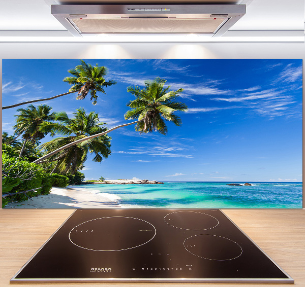 Cooker splashback Tropical beach