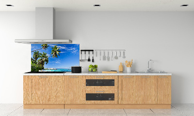 Cooker splashback Tropical beach