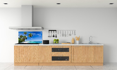 Cooker splashback Tropical beach