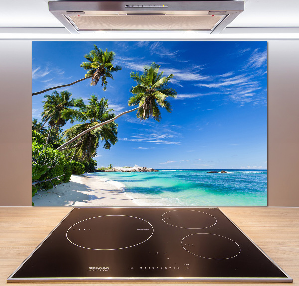 Cooker splashback Tropical beach