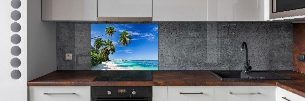 Cooker splashback Tropical beach