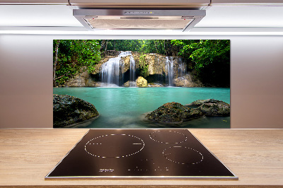 Cooker splashback Waterfall