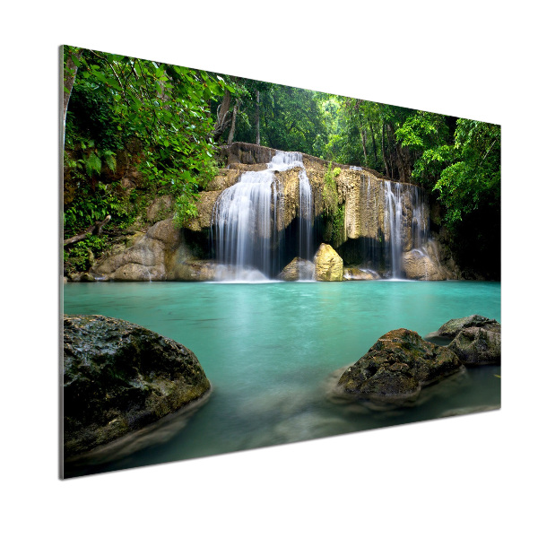 Cooker splashback Waterfall