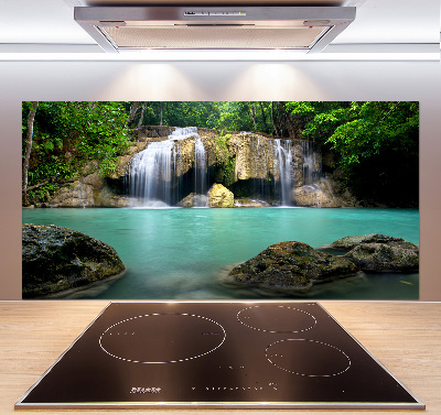 Cooker splashback Waterfall