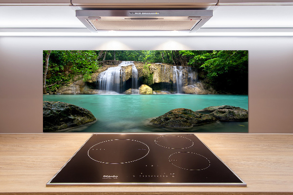 Cooker splashback Waterfall