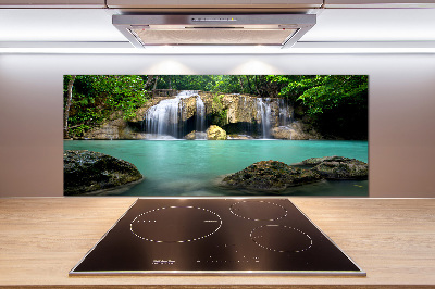 Cooker splashback Waterfall