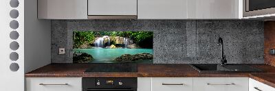 Cooker splashback Waterfall