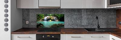 Cooker splashback Waterfall