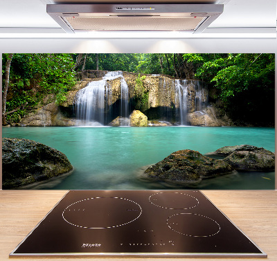 Cooker splashback Waterfall