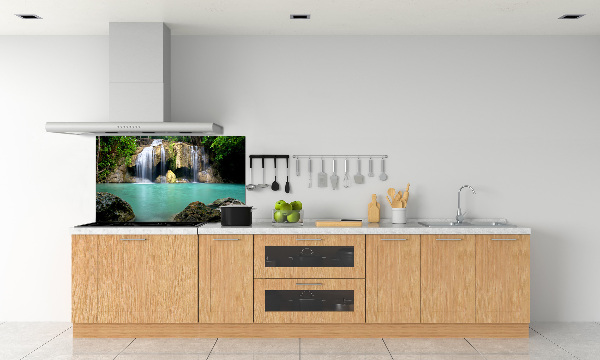 Cooker splashback Waterfall