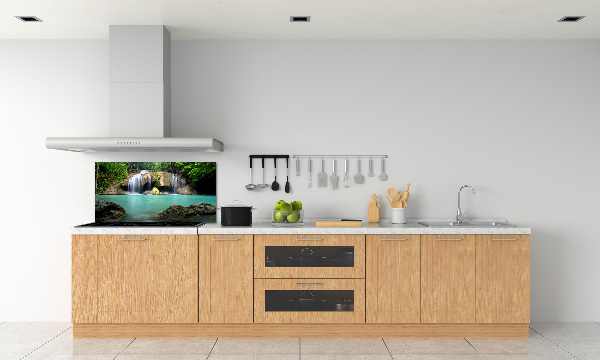 Cooker splashback Waterfall