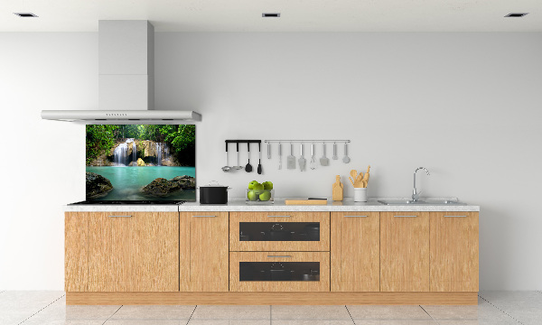 Cooker splashback Waterfall