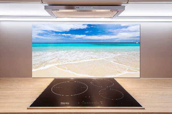 Cooker splashback Tropical beach