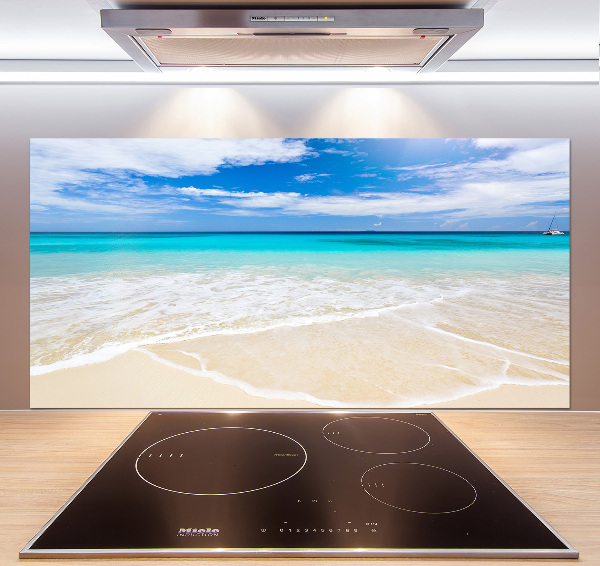 Cooker splashback Tropical beach