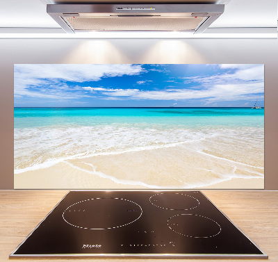 Cooker splashback Tropical beach