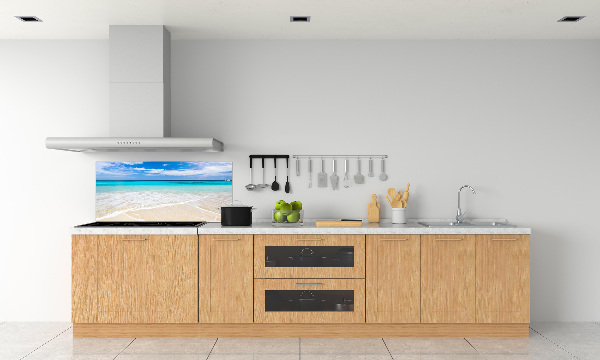 Cooker splashback Tropical beach