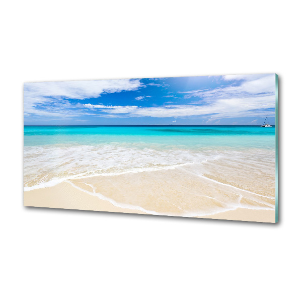 Cooker splashback Tropical beach