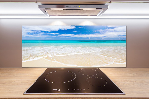 Cooker splashback Tropical beach