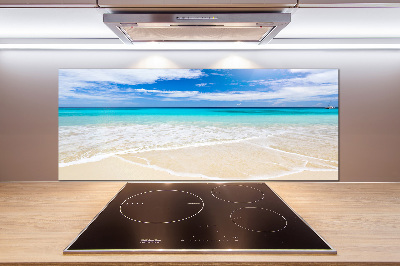 Cooker splashback Tropical beach