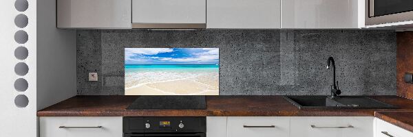 Cooker splashback Tropical beach