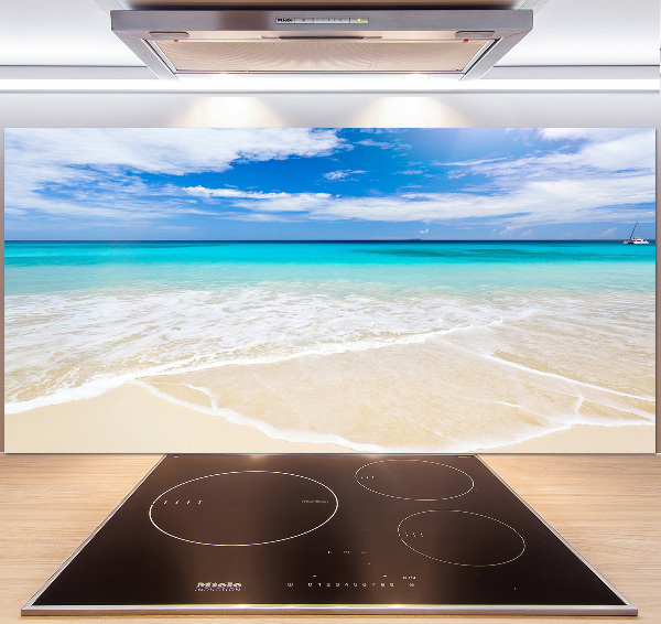 Cooker splashback Tropical beach