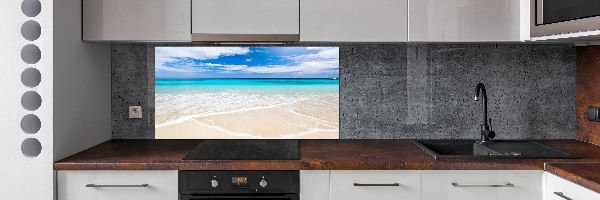 Cooker splashback Tropical beach