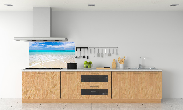 Cooker splashback Tropical beach