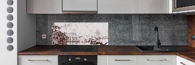 Glass splashback Chinese landscape