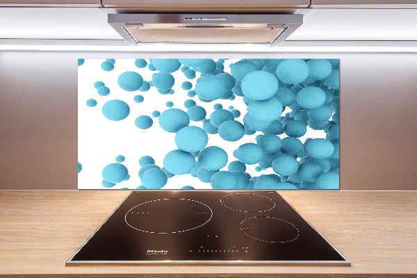 Kitchen splashback Abstraction balls