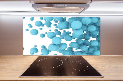 Kitchen splashback Abstraction balls