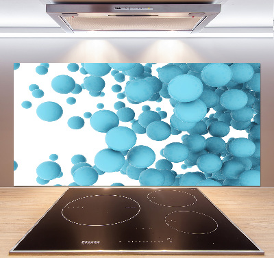 Kitchen splashback Abstraction balls