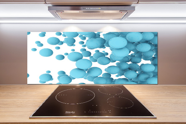 Kitchen splashback Abstraction balls