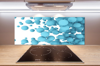 Kitchen splashback Abstraction balls