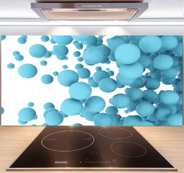 Kitchen splashback Abstraction balls