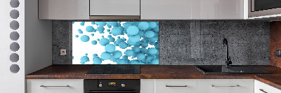 Kitchen splashback Abstraction balls