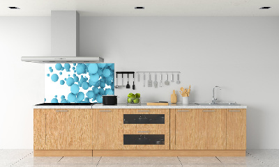 Kitchen splashback Abstraction balls