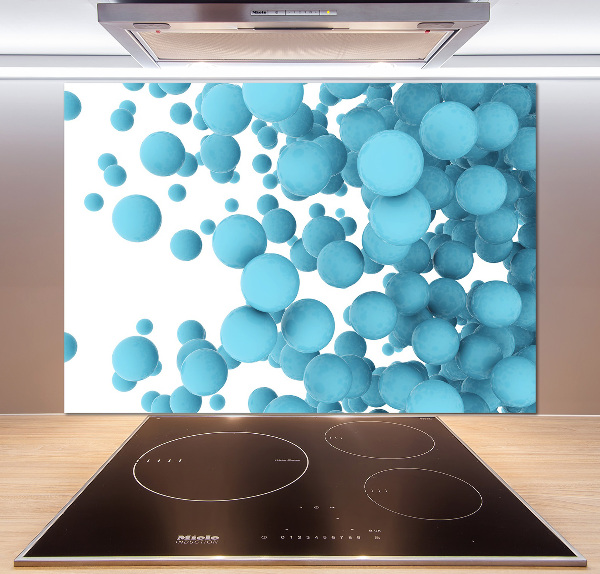 Kitchen splashback Abstraction balls