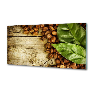 Kitchen wall panels Coffee and bay leaf